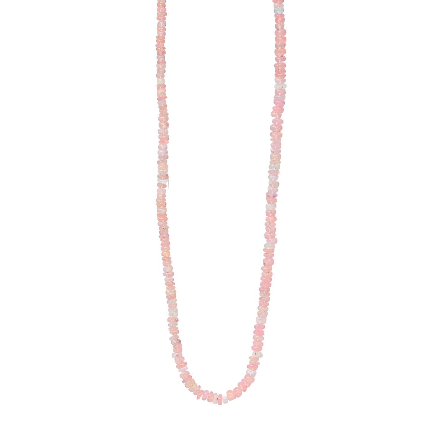 Pink Ethopian Opal Necklace