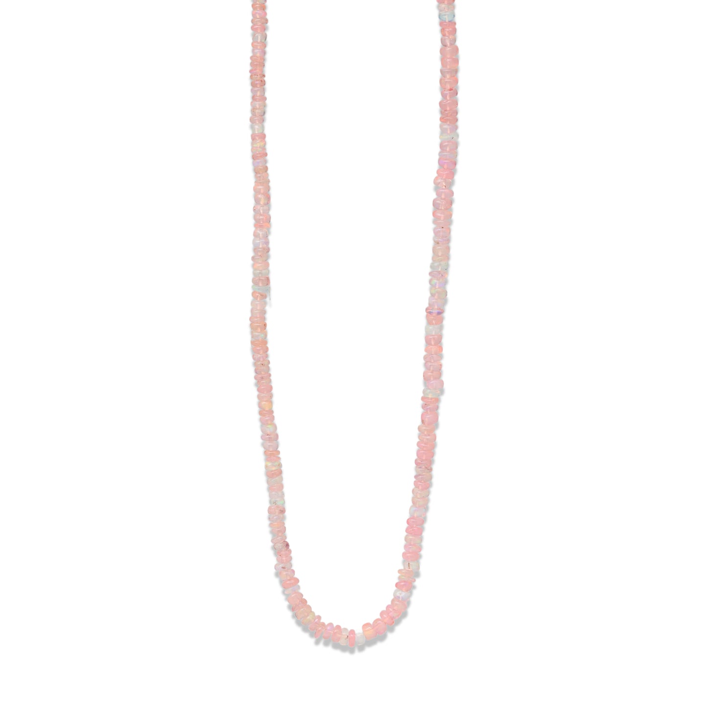 Pink Ethopian Opal Necklace