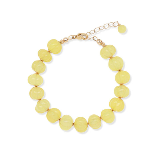 Yellow Chalcedony Harmony Bracelet